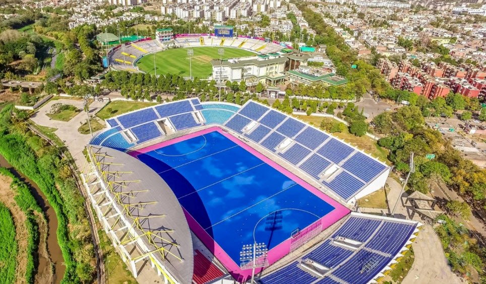 Mohali International Hockey Stadium (Hockey), Sahibzada Ajit Singh Nagar (Mohali), Punjab - Vushii.com